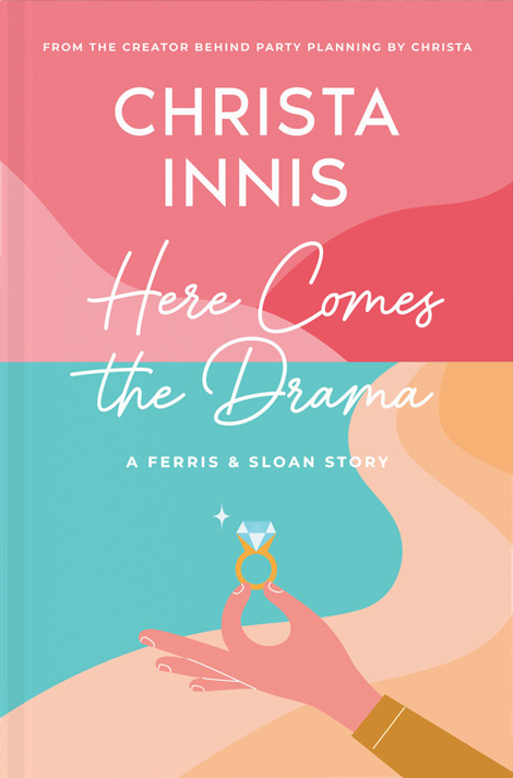 christa innis here comes the drama book cover